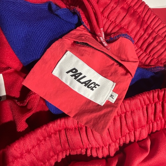 Palace Ritual Red/Blue Track Shorts - Picture 6 of 7